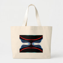Fluid Harmonics Urban Futuristic Modern Art Bags