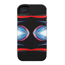 Fluid Harmonics Urban Futuristic Modern Art Vibe iPhone 4 Cover