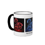 Fluorescence Triptych Mug