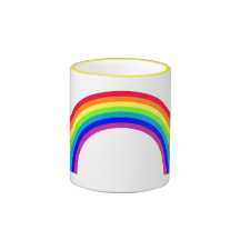 Fluorescent Rainbow Mug