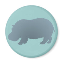Flusspferd hippo hippopotamus kühlschrankmagnete