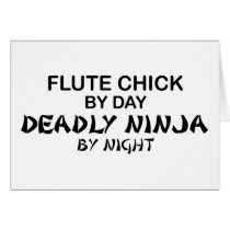 Flute Chick Deadly Ninja by Night