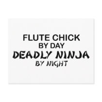 Flute Chick Deadly Ninja by Night