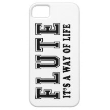 Flute It's way of life iPhone 5 Cases