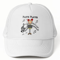 Flute Player T-shirts and Gifts Trucker Hat