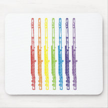 Flutes Mouse Pads