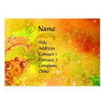 FLUTIST IN BLUE / Venetian Carnival Night Business Card Templates