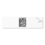 FLUTTERBY GIRL BUMPER STICKER