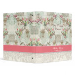 Flutterbyes 'n Tulips Elegant Wedding Binder