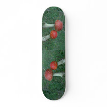 Fly agarics (Amanita muscaria) Skate Board Deck