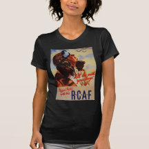 Fly and Fight With the RCAF Tshirt