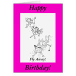 Fly Away Fairies - Birthday Greeting Card