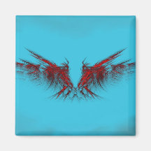 Fly Away Fridge Magnet