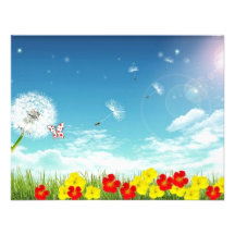 fly away spring invite