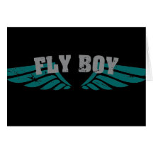 Fly Boy Greeting Cards