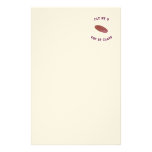 Fly By U Frisbee Custom Stationery