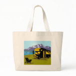 Fly fisherman fishing mountains camper van bags