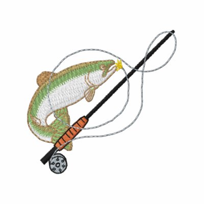 Fly Fishing by ZazzleEmbroidery
