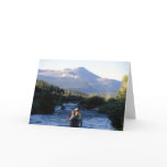 Fly Fishing in the shawdows of Colorado Peaks Cards