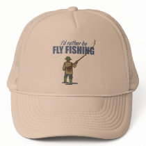 Fly Fishing in Waders Mesh Hats