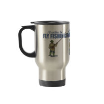 Fly Fishing in Waders Coffee Mug
