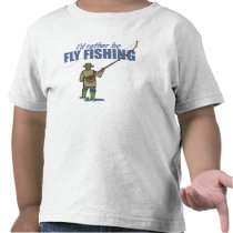 Fly Fishing in Waders Tshirt