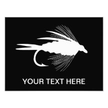 Fly Fishing lure to Personalize Photograph