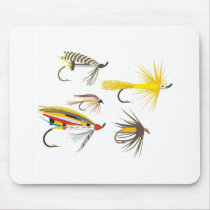 Fly Fishing Lures Mousepads