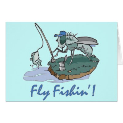 Fly Fishing T-shirts and Gifts Card by sagart1952
