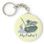 Fly Fishing T-shirts and Gifts Key Chains