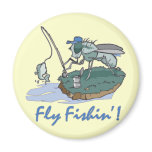 Fly Fishing T-shirts and Gifts Fridge Magnet