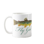 Fly Fishing Woman Coffee Mug