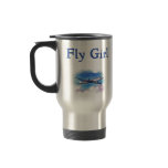 Fly Girl Flight Attendant Travel Mug