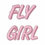 FLY GIRL  - Ladies Sherpa-lined Zip Hoodie