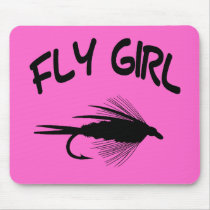 FLY GIRL MOUSEPAD