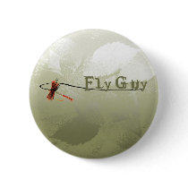 Fly Guy Pinback Buttons