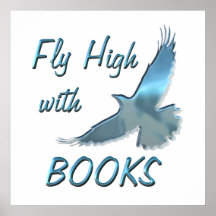 Fly High with Books Poster