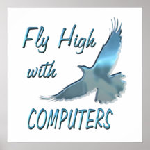 Fly High with Computers Poster