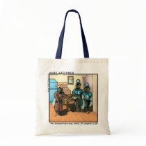 Fly in Soup Tote Bags