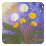 Fly Little Dandelion Fly Sticker