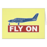 Fly On - Airplane Cards