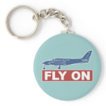 Fly On - Airplane Key Chains