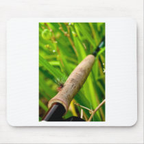 Fly Rod with Fly on Handle Mouse Pads
