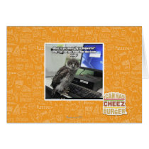 Fly to Hogwarts Greeting Card
