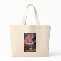 Fly To The Caribbean Pan American World Airways Canvas Bags