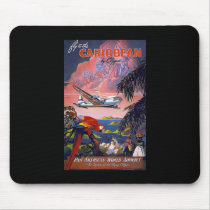 Fly To The Caribbean Pan American World Airways Mouse Pad