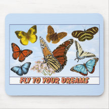 Fly To Your Dreams Mouse Pad