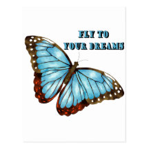 Fly to Your Dreams Post Card