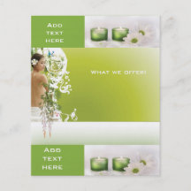 Flyer Beauty Salon Spa Green 2 Template Small
