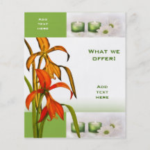 Flyer Beauty Salon Spa Green B Template Small